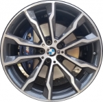 ALY86361 BMW X3, X4 Wheel/Rim Charcoal Machined #36108010269
