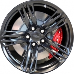 ALY5854 Chevrolet Camaro Wheel/Rim Black Painted #84328494