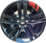ALY5761U46/5762 Chevrolet Camaro Redline Wheel/Rim Black Painted #84067165