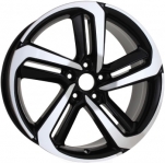 ALY64127 Honda Accord Wheel/Rim Black Machined #42700TVAA94