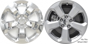 IMP-7017PC Jeep Compass Chrome Wheelskins (Hubcaps/Wheelcovers) 17 Inch Set