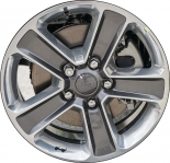 ALY9221U90 Jeep Wrangler Wheel/Rim Grey Polished #6BZ411AUAA