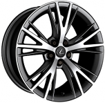 ALY74358HH Lexus LC500, LC500h Wheel/Rim Charcoal Machined #4261111050
