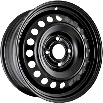 Nissan Kicks 2018-2024 powder coat black 16x6 steel wheels or rims. Hollander part number STL62791, OEM part number 40300-5RB0E.