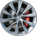 ALYTA030/210038 Tesla Model S Wheel/Rim Charcoal Painted #106651901A