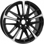 ALY75222U45 Toyota Camry Wheel/Rim Black Machined #4261106E20
