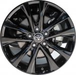 ALY75200U45 Toyota RAV4 Wheel/Rim Black Painted #4261A42110