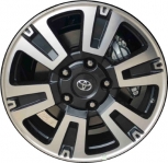 ALY75159U31HH Toyota Tundra TRD Wheel/Rim Dark Charcoal Machined #426110C210