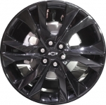 ALY5938U45 Chevrolet Blazer Wheel/Rim Black Painted #84534723