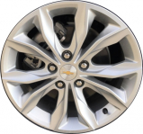 ALY5894 Chevrolet Malibu Wheel/Rim Silver Painted #23389657