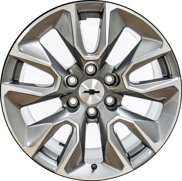 ALY5916U30/5915 Chevrolet Silverado, Suburban, Tahoe Wheel/Rim Grey  Machined #23376222