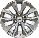 ALY5916U30/5915 Chevrolet Silverado, Suburban, Tahoe Wheel/Rim Grey Machined #23376222