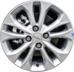 ALY5975U20 Chevrolet Spark Wheel/Rim Silver Painted #42496076