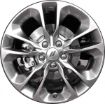 ALY2659U20/2660 Dodge Durango Wheel/Rim Smoked Hyper Silver #6QP26DD5AA