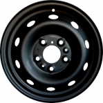 STL2534U45 Dodge Ram Promaster Wheel/Rim Steel Black #68415002AA