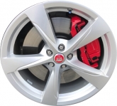 ALY59984 Jaguar F Type Wheel/Rim Silver Painted #T2R17516