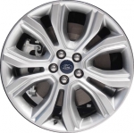 ALY10195U20 Ford Edge Wheel/Rim Silver Painted #KT4Z1007C