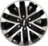 ALYFO095/170268 Ford F-150 Raptor Wheel/Rim Black Machined #KL3V1007AA