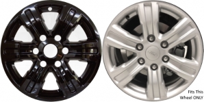 IMP-439BLK/7966GB Ford Ranger Black Wheel Skins (Hubcaps/Wheelcovers) 17 Inch Set