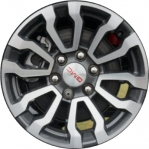 ALY5909U30 GMC Sierra 1500 Wheel/Rim Charcoal Machined #23376220