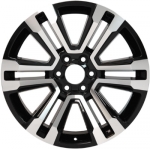 ALY5822U45 GMC Yukon Wheel/Rim Black Machined #84213107