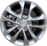 ALY70946U Hyundai Santa Fe Wheel/Rim Silver Painted #52910S2110