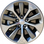 ALY9206U90 Jeep Cherokee Wheel/Rim Charcoal Polished #6BG741XYAA