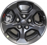 ALY9236U90 Jeep Gladiator Wheel/Rim Polished Machined #6KC871A7AA