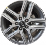 ALY74780U30 KIA Forte Wheel/Rim Grey Machined #52910M7400