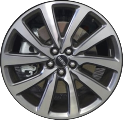 ALY10217U79 Lincoln Nautilus Wheel/Rim Grey Machined #KA1Z1007D