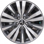 ALY65863U30HH Mitsubishi Outlander Wheel/Rim Charcoal Machined #4250F623