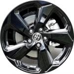 ALY75242U45 Toyota RAV4 Wheel/Rim Black Painted #426110R290