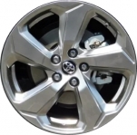 ALY75242U78 Toyota RAV4 Wheel/Rim Hyper Silver #4261A0R060