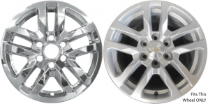 IMP-432X/8019PC Chevrolet Silverado, Suburban, Tahoe Chrome Wheel Skins (Wheelcovers) 18 Inch