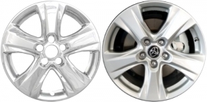 IMP-434X Toyota RAV4 Chrome Wheel Skins (Hubcaps/Wheelcovers) 17 Inch Set