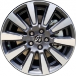 ALY69583U30HH Toyota Sienna Wheel/Rim Charcoal Machined #4261108060