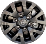 ALY75190U35 Toyota Tacoma Wheel/Rim Charcoal Painted #4261104230