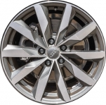 ALY58992U30/59125 Audi A4 Wheel/Rim Charcoal Machined #8W0601025S