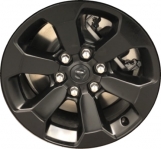 ALY2671U45/2721 Dodge Ram 1500 Wheel/Rim Black Painted #5YD44VXWAA