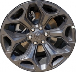 ALY2685A45/2727 Dodge Ram 1500 Wheel/Rim Black Painted #5YD62RNWAB