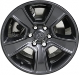 ALY2676U45/2723 Dodge Ram 1500 Wheel/Rim Black Painted #5YD55VCRAA