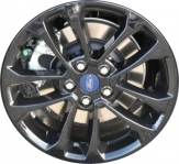 ALY10256U45 Ford Escape Wheel/Rim Black Painted #LJ6Z1007K