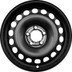 STL10261 Ford Escape Wheel/Rim Steel Black #LJ6Z1015A