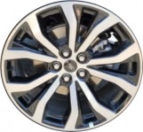 ALY10270 Ford Explorer Wheel/Rim Black Machined #LB5Z1007D