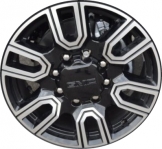 ALY5950U45 GMC Sierra 2500, 3500 Wheel/Rim Black Machined #23376247