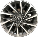 ALY70985U30 Hyundai Sonata Wheel/Rim Grey Machined #52910L0310