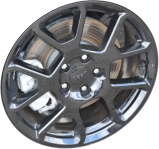 ALY9257U45/9225 Jeep Renegade Wheel/Rim Black Painted #7AB80MX5AA