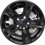 ALY9255U45/9221 Jeep Wrangler Wheel/Rim Black Painted #6BZ41DX8AA