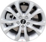 ALY74800 KIA Telluride Wheel/Rim Silver Painted #52910S9120