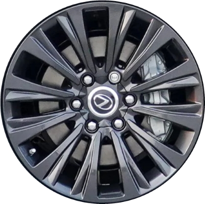 Lexus GX460 2020-2023 powder coat charcoal 19x7.5 aluminum wheels or rims. Hollander part number ALY74388U30, OEM part number 42611-60F00, 42611-60F10.